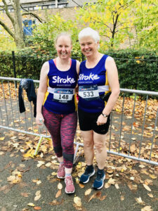 Alison & Jane raising money for the Stroke Association